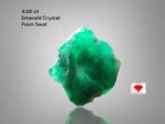 Wide ane Refined: 4.06-Carat Emerald Crystal from Swat Valley