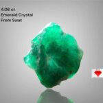 Wide ane Refined: 4.06-Carat Emerald Crystal from Swat Valley
