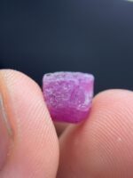 6.240ct Natural Ruby Crystal from Africa – Untreated Raw (8.36 × 7.96 × 7.09 mm) - Image 2