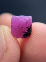 6.240ct Natural Ruby Crystal from Africa – Untreated Raw (8.36 × 7.96 × 7.09 mm) - Image 3