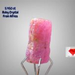 Discovering the Potential of a 5.450ct African Ruby Crystal: 11.98 x 6.41 x 5.49mm