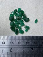 19.10ct Emerald Rough Lot – Deep Green Treasures from Swat - Image 12