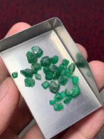 19.10ct Emerald Rough Lot – Deep Green Treasures from Swat - Image 9