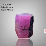 Unlocking the Potential of a 6.205ct African Ruby Crystal: 9.80 x 7.65 x 6.10mm