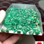A Closer Look at a 446 Carat Emerald Rough from Swat