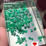 28.85 Carat Rough Emerald from Swat: A Glimpse of Natural Brilliance
