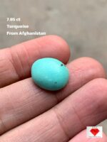 Versatile Afghan Turquoise Cabochon – 7.85 Carats of Everyday Elegance