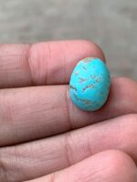 12.55 Carat Afghan Turquoise Cabochon – Tall Elegance with Natural Charm - Image 3