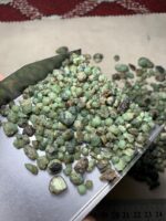 1713 Carat Green Garnet Rough Lot – Large Pakistani Parcel - Image 11
