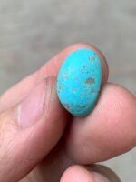 12.55 Carat Afghan Turquoise Cabochon – Tall Elegance with Natural Charm - Image 11