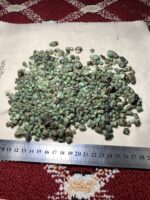 1713 Carat Green Garnet Rough Lot – Large Pakistani Parcel - Image 12