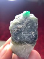 Majestic 215.15ct Emerald Specimen from Swat – A Rare Natural Giant - Image 3