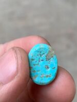 12.55 Carat Afghan Turquoise Cabochon – Tall Elegance with Natural Charm - Image 10