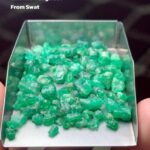 Depth-Focused Elegance: 53.87 ct Emerald Rough Lot from Swat Valley