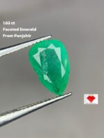 1.62ct Pear-Shaped Panjshir Emerald – A Rare Drop of Natural Elegance
