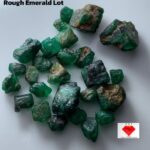 71.59ct Swat Rough Emerald Lot: Bold, Untreated Crystals in Rich Green (13x14x9mm Avg)