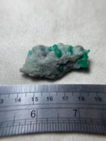 72.80 ct Swat Emerald Specimen – Broad and Graceful Natural Crystal - Image 11