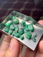 Exploring a 61.60-Carat Emerald Rough Lot from Swat Valley - Image 2