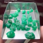 30.15ct Swat Emerald Rough Lot – Raw Green Brilliance from Pakistan