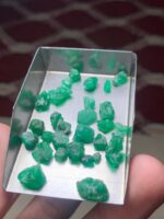 30.15ct Swat Emerald Rough Lot – Raw Green Brilliance from Pakistan - Image 11
