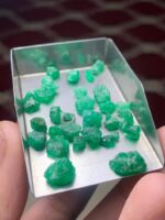 30.15ct Swat Emerald Rough Lot – Raw Green Brilliance from Pakistan - Image 15