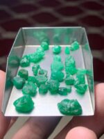 30.15ct Swat Emerald Rough Lot – Raw Green Brilliance from Pakistan - Image 4