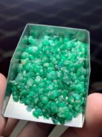 Exceptional Swat Emeralds: 77.90-Carat Rough Lot - Image 7
