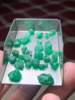 30.15ct Swat Emerald Rough Lot – Raw Green Brilliance from Pakistan - Image 8