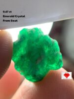 A Majestic Gem — The 9.47-Carat Swat Emerald Crystal