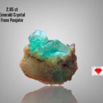 Panjshir’s Hidden Flame: A 2.95ct Emerald Crystal of Rare Purity