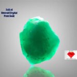 Brilliant 3.65 ct Emerald Crystal from Swat (9.83 × 9.10 × 5.12 mm) – A Natural Treasure