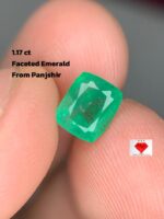 1.17ct Cushion Cut Panjshir Emerald – A Rare Blend of Elegance and Origin