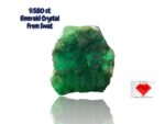 Rare 9.580 ct Emerald Crystal from Swat – Natural Beauty in Every Facet