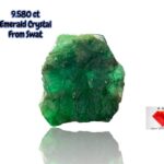 Rare 9.580 ct Emerald Crystal from Swat – Natural Beauty in Every Facet