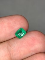 1.17ct Cushion Cut Panjshir Emerald – A Rare Blend of Elegance and Origin - Image 10