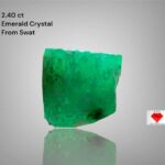 The 2.40-Carat Swat Emerald Crystal: A Glimpse of Natural Elegance