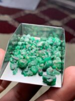 Distinctive 55.55ct Swat Emerald Rough Lot - Image 8