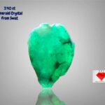 Swat Emerald Crystal – 3.40 ct Raw Gemstone, Pakistan