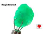 6.88ct Rough Emerald – Swat Valley, Natural Uncut Crystal