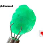 6.88ct Rough Emerald – Swat Valley, Natural Uncut Crystal