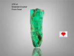 2.10ct Swat Emerald Crystal – Natural Beauty in Precision Cut (15.55 × 5.65 × 3.88 mm)
