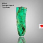 2.10ct Swat Emerald Crystal – Natural Beauty in Precision Cut (15.55 × 5.65 × 3.88 mm)