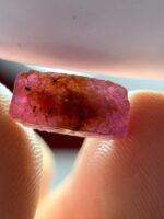 6.175ct African Ruby Crystal – Natural Untreated (12.07 × 6.16 × 5.60 mm) - Image 3