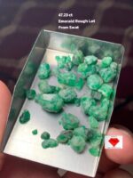 Discovering a 47.23-Carat Emerald Rough Lot from Swat Valley