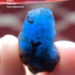 11.40ct Afghanite Crystal — A Rare Blue Treasure from Afghanistan
