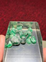 42.90ct Swat Emerald Rough Lot – Large, Richly Colored Natural Crystal - Image 6