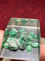 42.90ct Swat Emerald Rough Lot – Large, Richly Colored Natural Crystal - Image 8