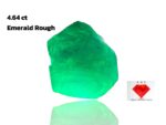 4.64ct Swat Emerald Gemstone: Rich Green Crystal