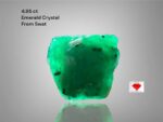 4.95ct Swat Emerald Crystal – Museum-Grade Natural Stone with Exceptional Structure