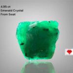 4.95ct Swat Emerald Crystal – Museum-Grade Natural Stone with Exceptional Structure